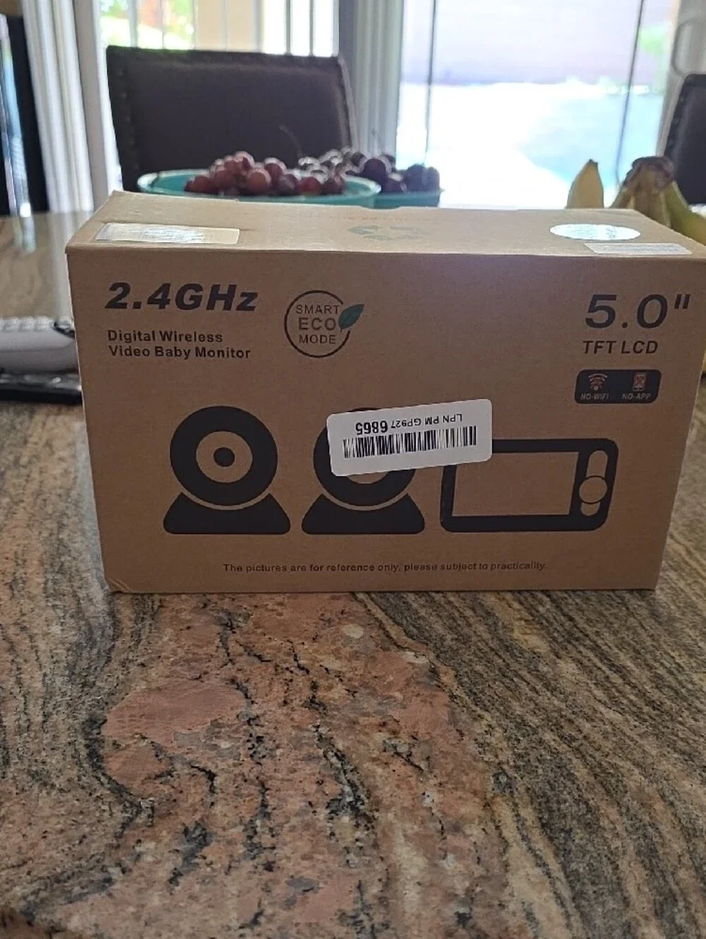 HelloBaby Baby Monitor with Dual Cameras - White